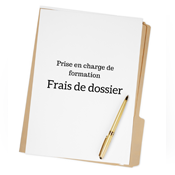 Frais de dossier "prise en charge formation"